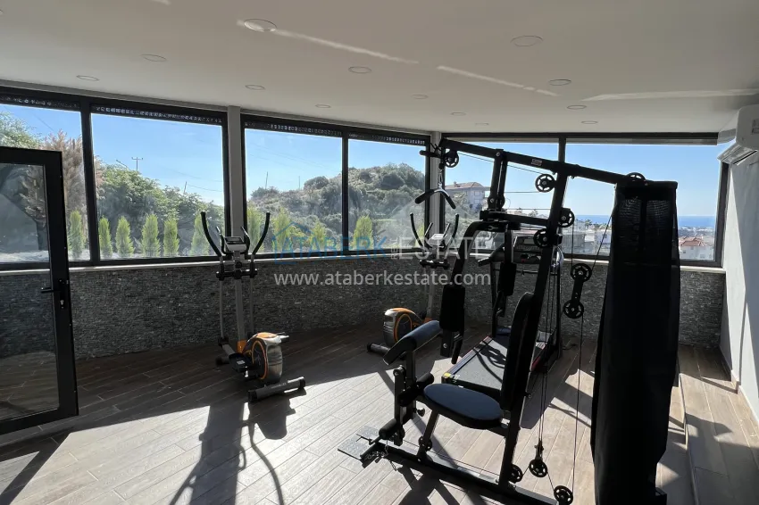 3+1 reverse duplex with fine finishing - Kargicak district, Alanya 9 