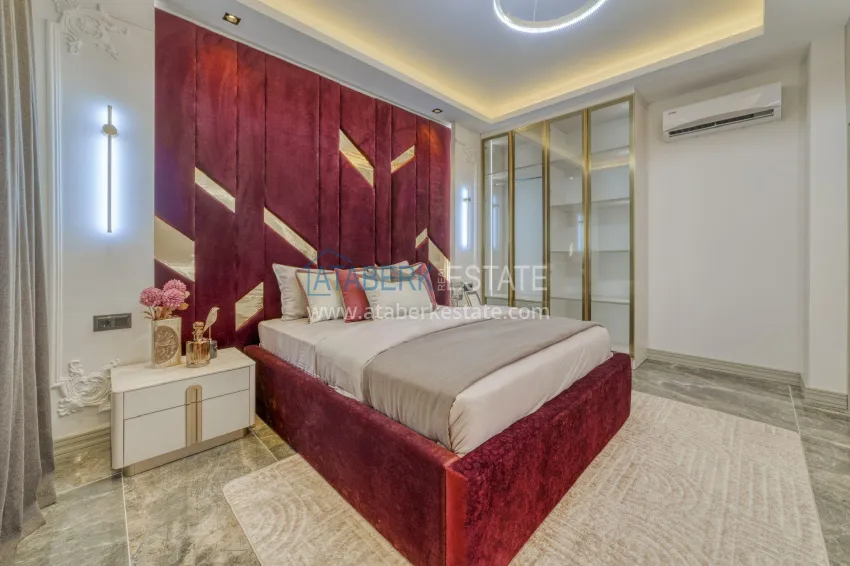 Purchase Luxury villa with pool and panoramic views — Alanya, Bektash. Suitable for citizenship 10 