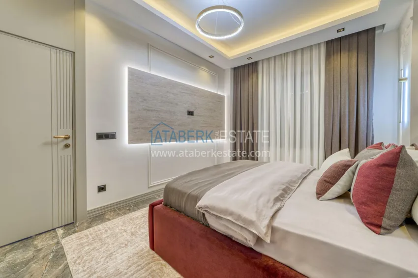 Purchase Luxury villa with pool and panoramic views — Alanya, Bektash. Suitable for citizenship 11 