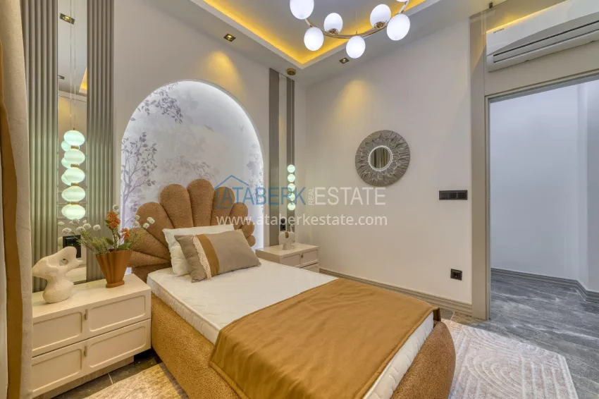 Purchase Luxury villa with pool and panoramic views — Alanya, Bektash. Suitable for citizenship 13 