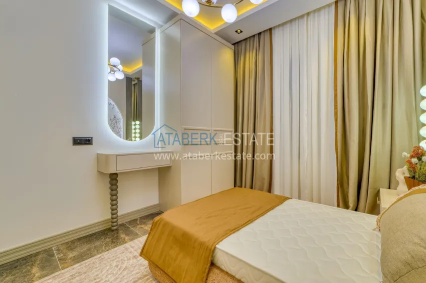 Purchase Luxury villa with pool and panoramic views — Alanya, Bektash. Suitable for citizenship 14 