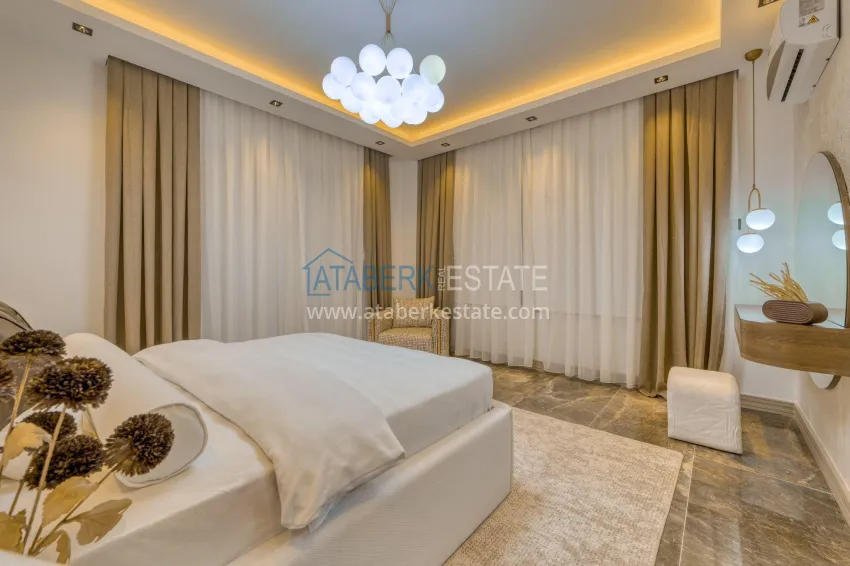 Purchase Luxury villa with pool and panoramic views — Alanya, Bektash. Suitable for citizenship 20 
