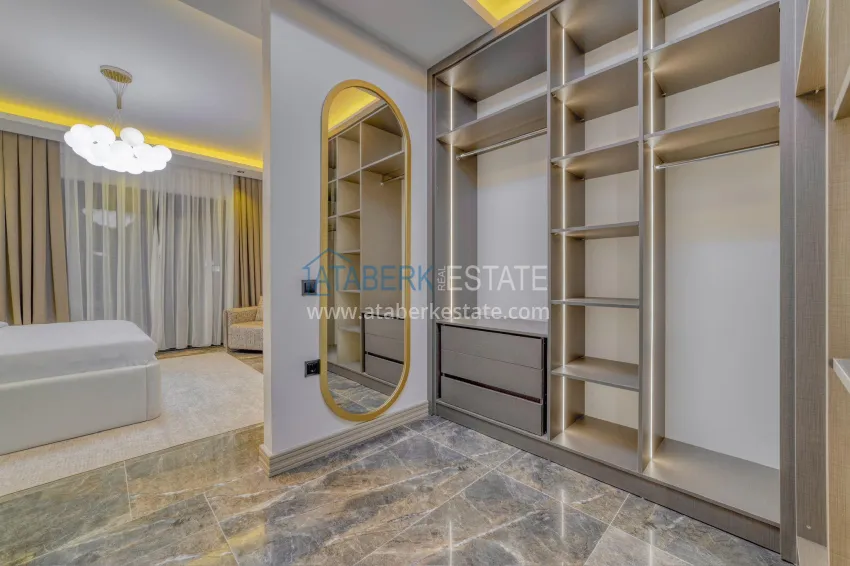 Purchase Luxury villa with pool and panoramic views — Alanya, Bektash. Suitable for citizenship 22 