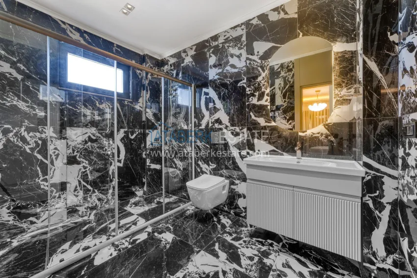 Purchase Luxury villa with pool and panoramic views — Alanya, Bektash. Suitable for citizenship 24 