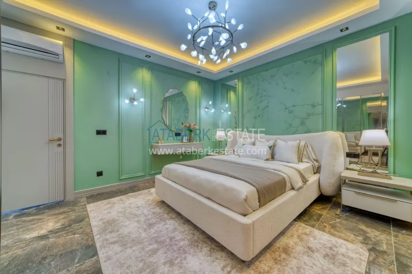 Purchase Luxury villa with pool and panoramic views — Alanya, Bektash. Suitable for citizenship 25 