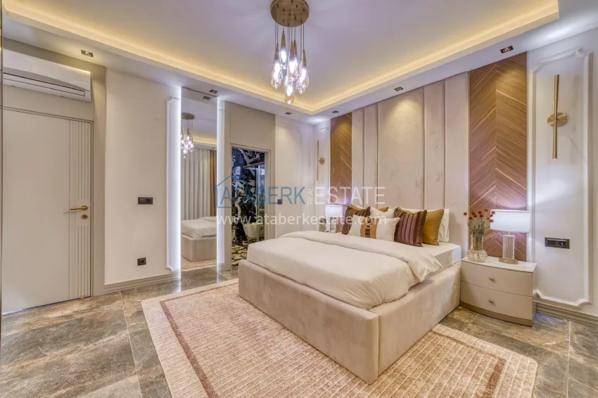 Purchase Luxury villa with pool and panoramic views — Alanya, Bektash. Suitable for citizenship 29 
