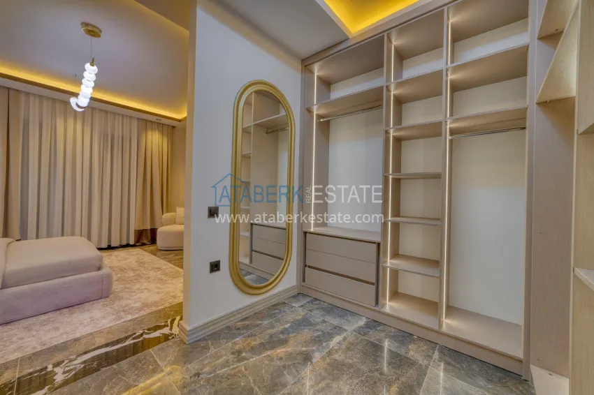 Purchase Luxury villa with pool and panoramic views — Alanya, Bektash. Suitable for citizenship 35 