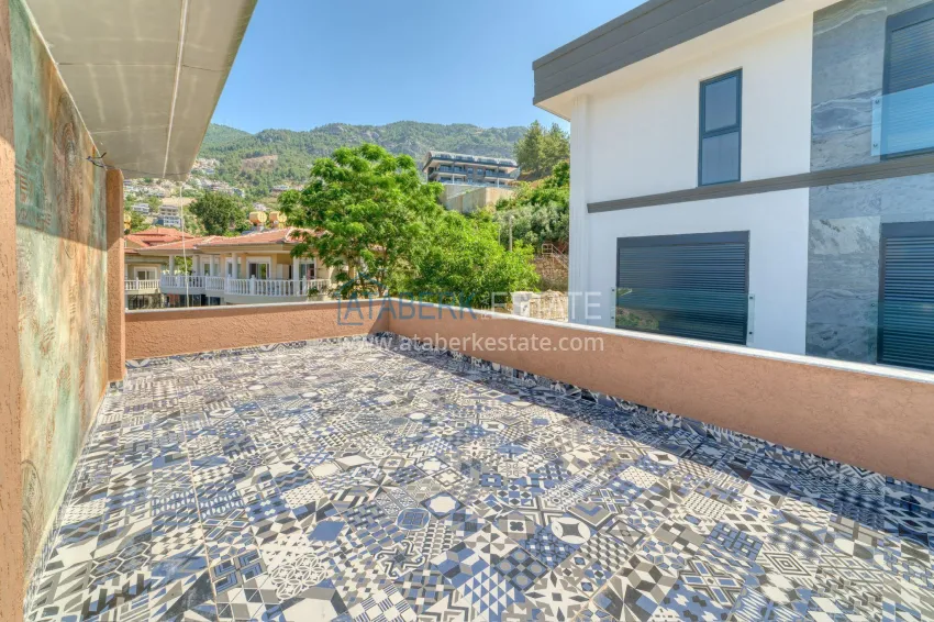 Purchase Luxury villa with pool and panoramic views — Alanya, Bektash. Suitable for citizenship 47 