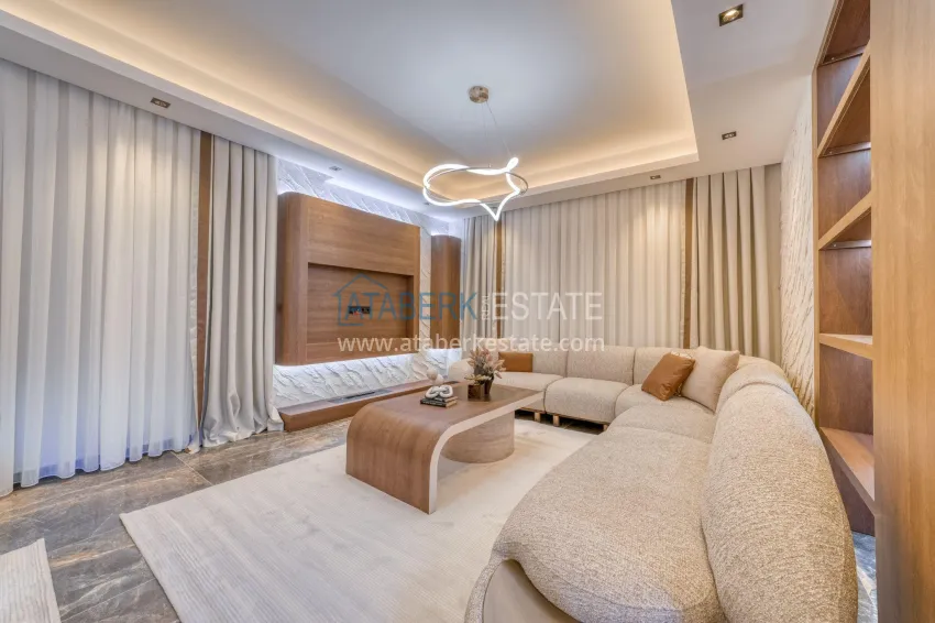 Purchase Luxury villa with pool and panoramic views — Alanya, Bektash. Suitable for citizenship 5 