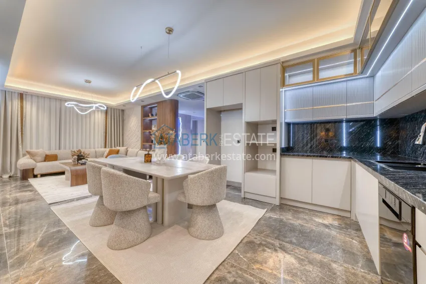 Purchase Luxury villa with pool and panoramic views — Alanya, Bektash. Suitable for citizenship 7 