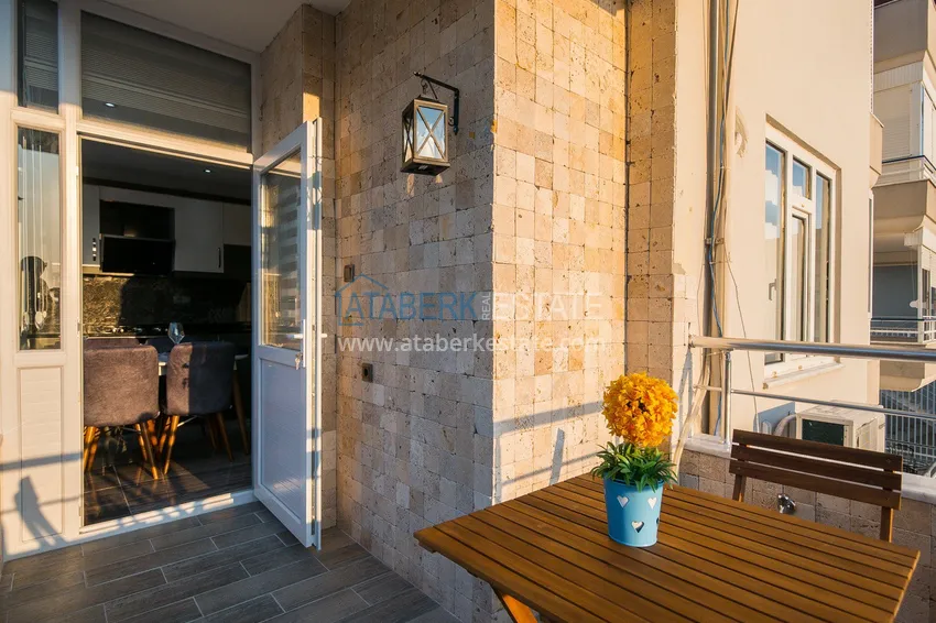 Purchase  Ready-made housing in the center of Alanya, for a residence permit — a one-bedroom apartment with furniture and mountain views 13 