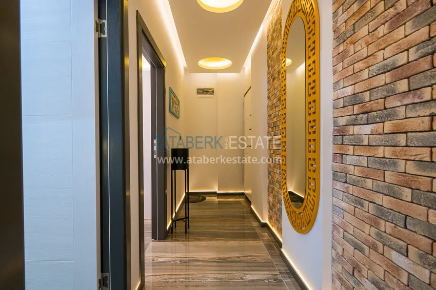 Purchase  Ready-made housing in the center of Alanya, for a residence permit — a one-bedroom apartment with furniture and mountain views 2 