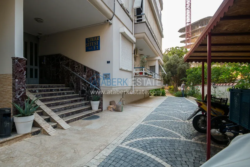 Ready-made housing in the center of Alanya, for a residence permit — a one-bedroom apartment with furniture and mountain views 9 
