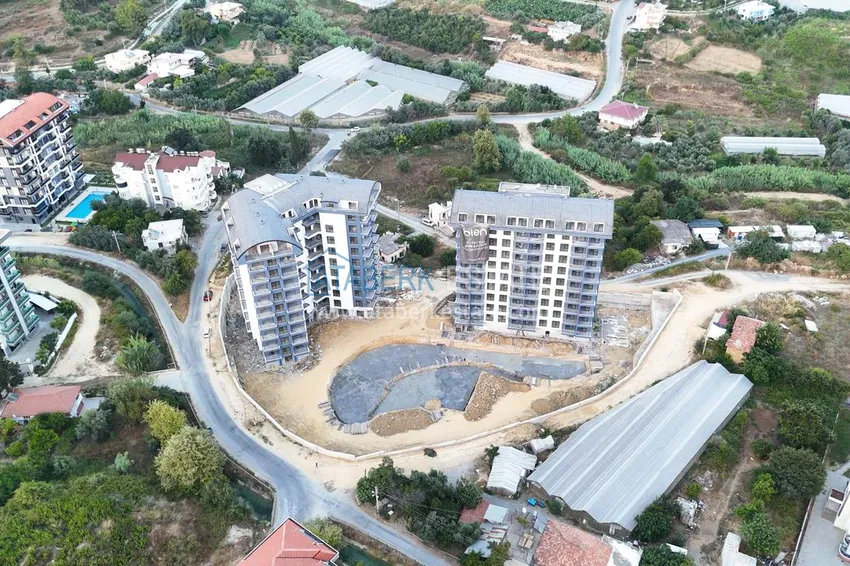 Luxury apartments with installments of up to 6 years in a resort-style complex - Avsallar district, Alanya 3 