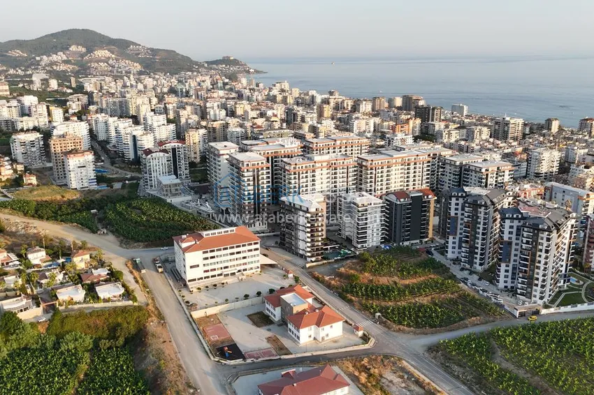 We present to your attention a new residential complex in the very center of Mahmutlar  4 