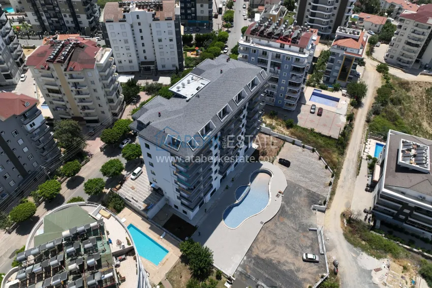 Modern residential complex - primary real estate with installments up to 70 months - Avsallar, Alanya 12 