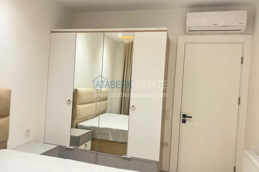 Purchase Turnkey one-bedroom apartment with two glazed balconies in a prestigious complex - Mahmutlar, Alanya 10