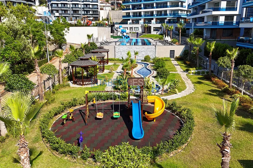 Finished garden duplex in Kargicak, Alanya 12 