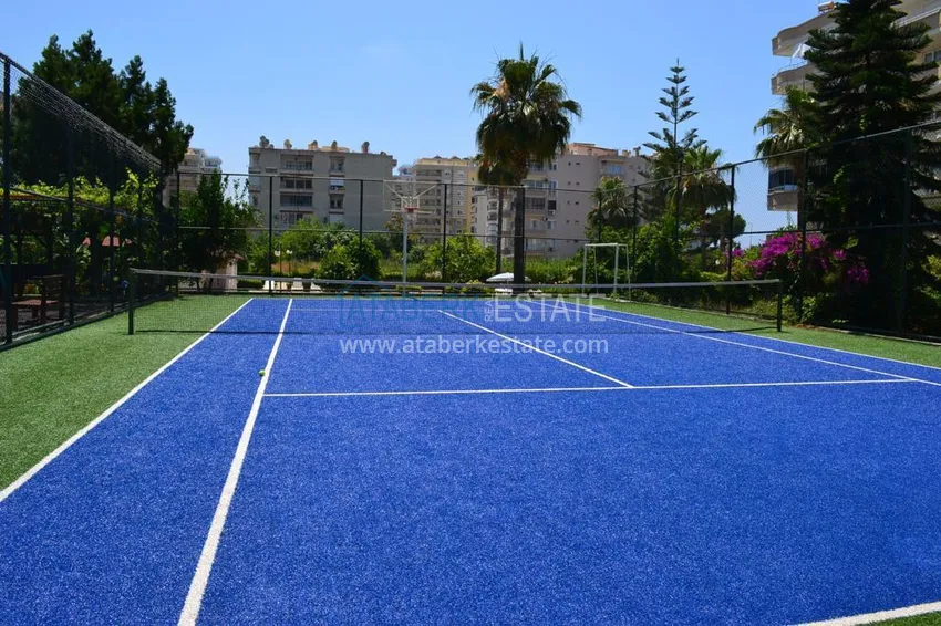 2+1 apartment with furniture and sea view in a complex on the beachfront — Mahmutlar, Alanya 17 