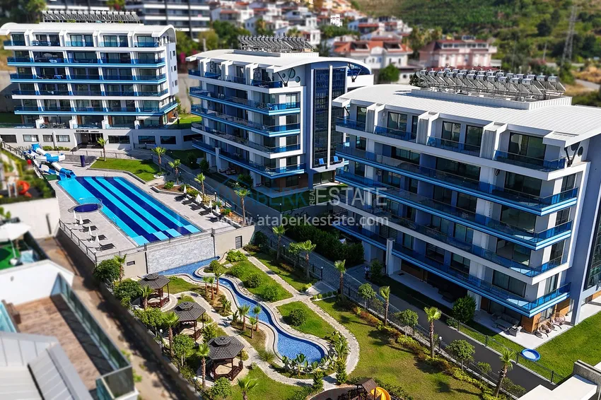 Finished garden duplex in Kargicak, Alanya 1 