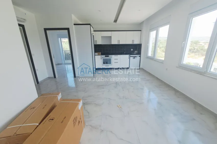 Purchase 1+1 apartment with two balconies and fine finishing in Alanya, Avsallar district 1 