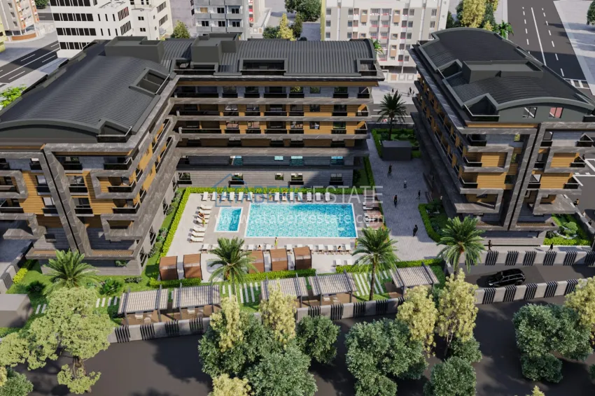 Liquid real estate under construction in Antalya - apartments for residence permits and citizenship 1 