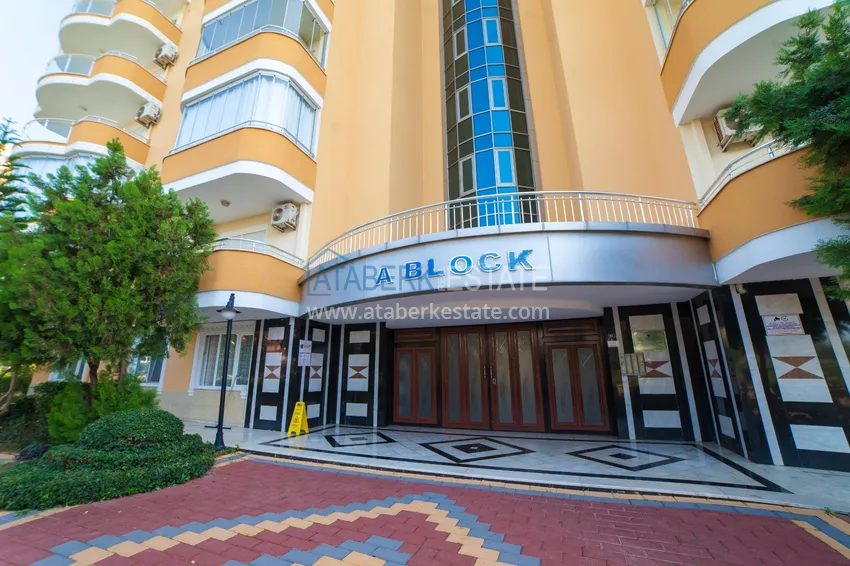 2+1 apartment with furniture and sea view in a complex on the beachfront — Mahmutlar, Alanya 20 