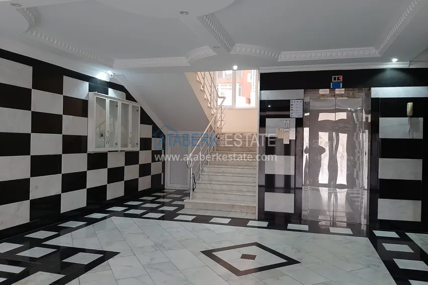 2+1 apartment with furniture and sea view in a complex on the beachfront — Mahmutlar, Alanya 21 