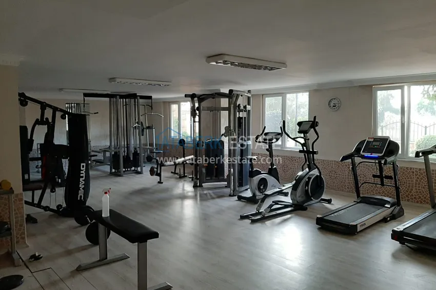 2+1 apartment with furniture and sea view in a complex on the beachfront — Mahmutlar, Alanya 23 