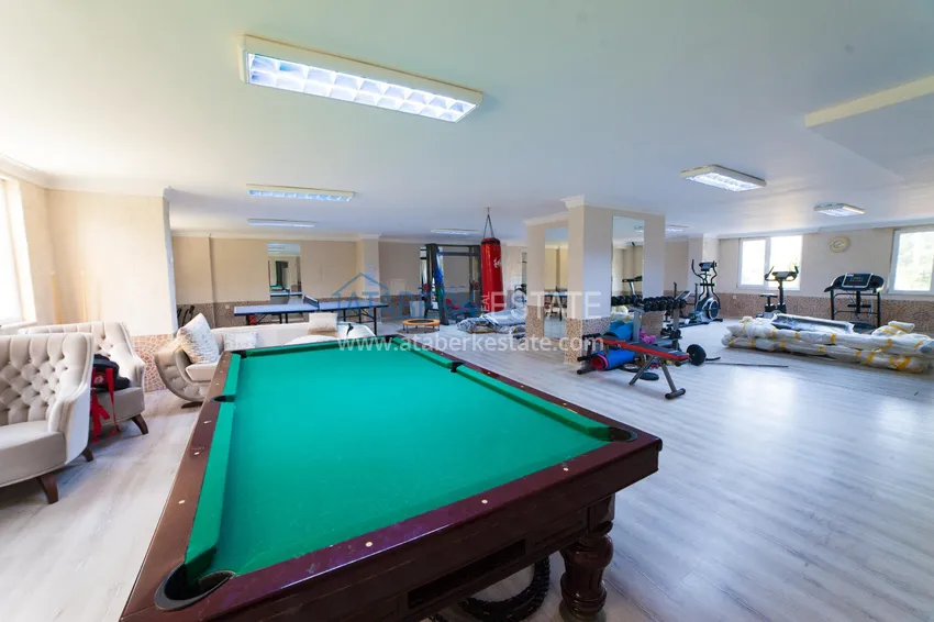 2+1 apartment with furniture and sea view in a complex on the beachfront — Mahmutlar, Alanya 26 