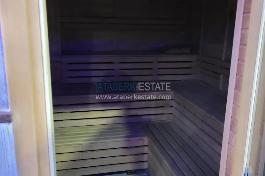 2+1 apartment with furniture and sea view in a complex on the beachfront — Mahmutlar, Alanya 27 