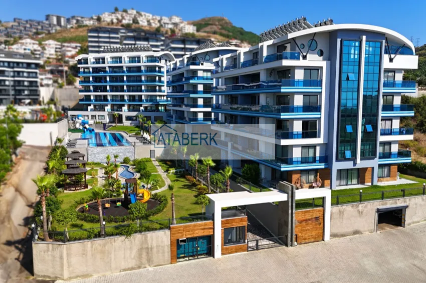 Finished garden duplex in Kargicak, Alanya 3 