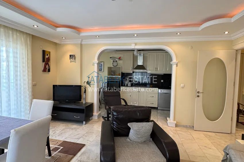 Purchase  2+1 apartment with furniture and sea view in a complex on the beachfront — Mahmutlar, Alanya 4 