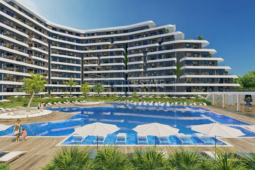 Elite 1+1 apartment with Smart Home system in Altintash — sale from an investor 5 