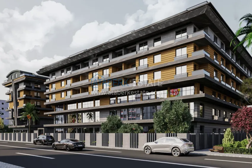 Liquid real estate under construction in Antalya - apartments for residence permits and citizenship 4 