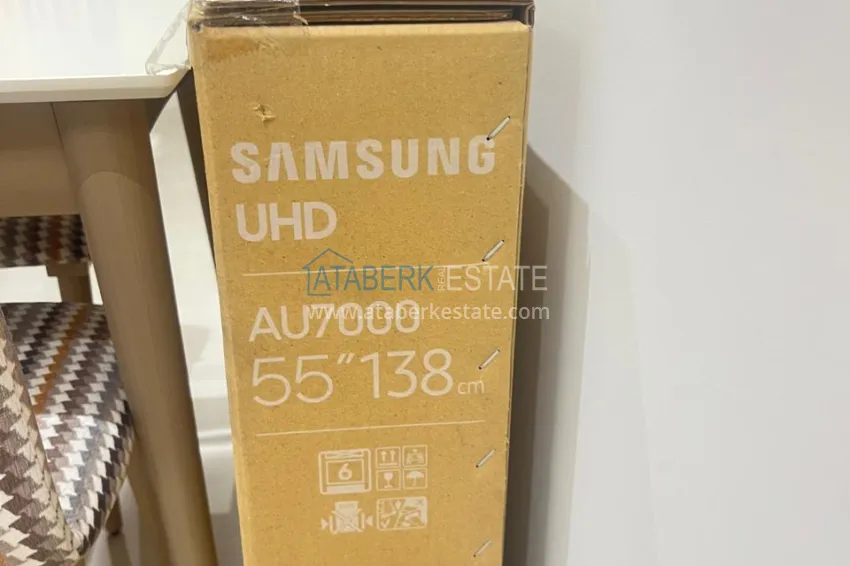 Purchase Turnkey one-bedroom apartment with two glazed balconies in a prestigious complex - Mahmutlar, Alanya 5