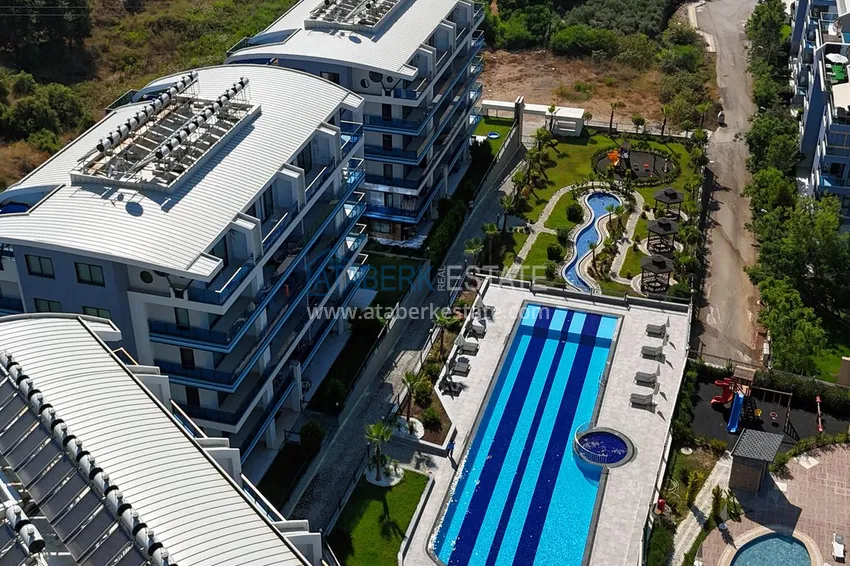 Finished garden duplex in Kargicak, Alanya 8 