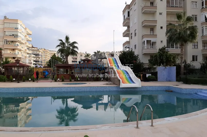 2+1 apartment with furniture and sea view in a complex on the beachfront — Mahmutlar, Alanya 6 