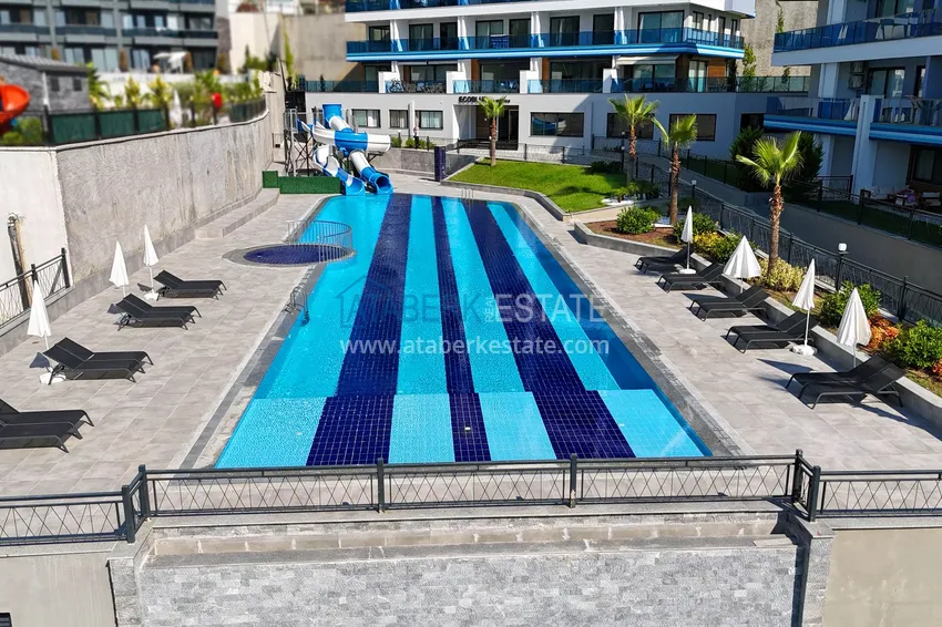 Finished garden duplex in Kargicak, Alanya 9 