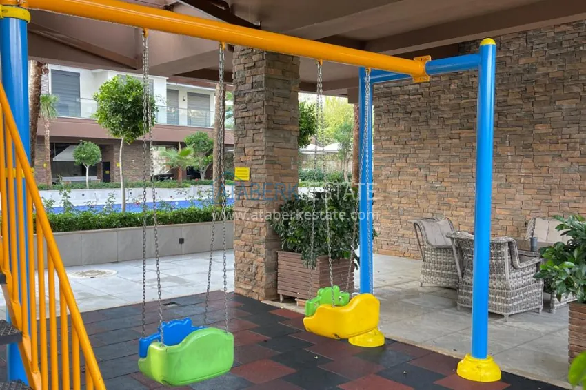 3+1 duplex with furniture and mountain views, Upper Oba district - sale from owner 10 