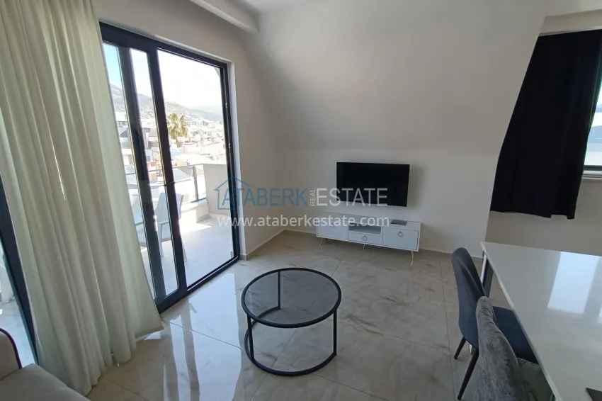 Purchase  Duplex penthouse in the center of Alanya — with mountain views, 250 meters from the beach 2 