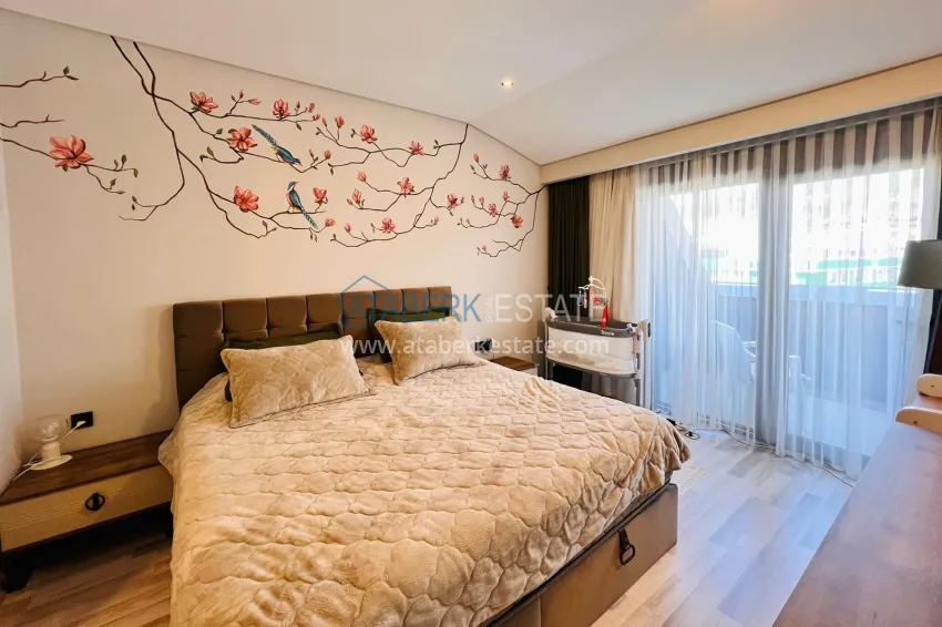 Purchase 3+1 duplex with furniture and mountain views, Upper Oba district - sale from owner 5 