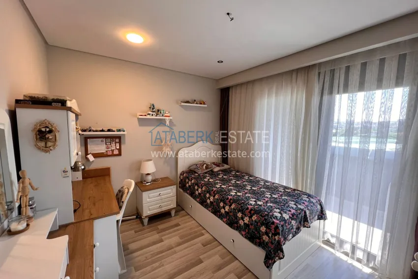 Purchase 3+1 duplex with furniture and mountain views, Upper Oba district - sale from owner 7 