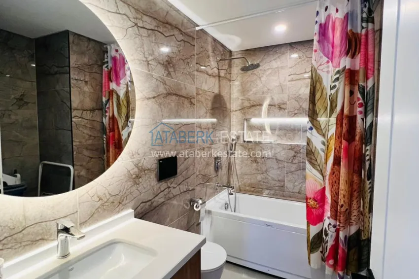 Purchase 3+1 duplex with furniture and mountain views, Upper Oba district - sale from owner 8 