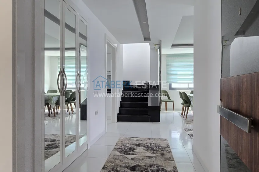 Purchase 3+1 penthouse with private pool on the terrace in Kargicak - premium class and panoramic views 3 