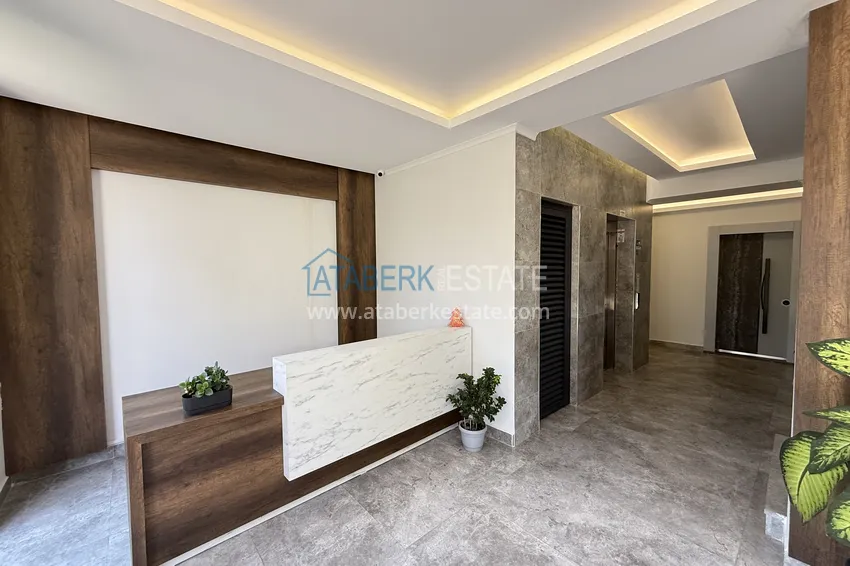 Furnished 2+1 apartment with mountain views in Alanya, Oba district 10 