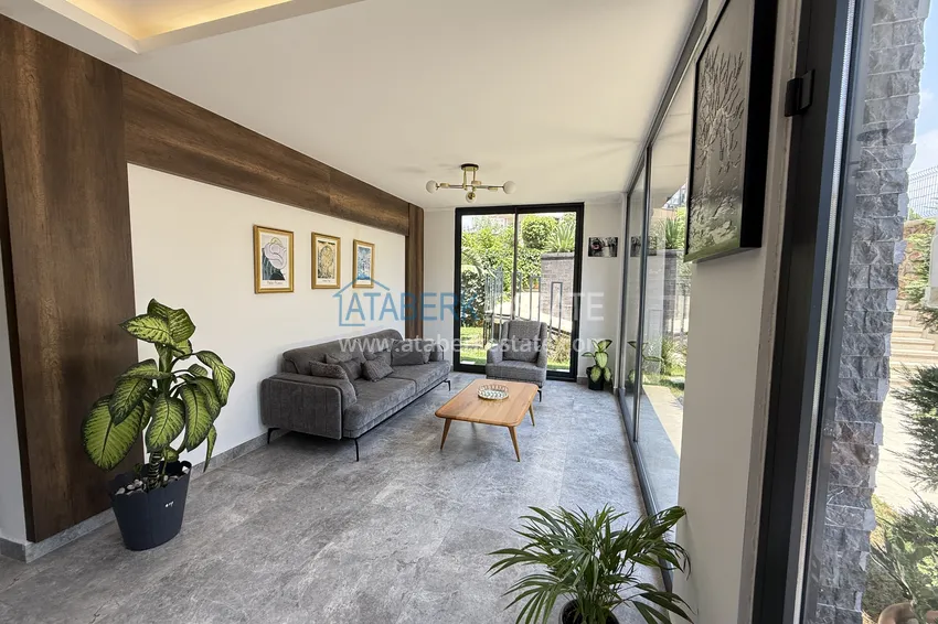 Apartment 1+1 furnished from the owner in a modern residence — Alanya, Oba district 11 