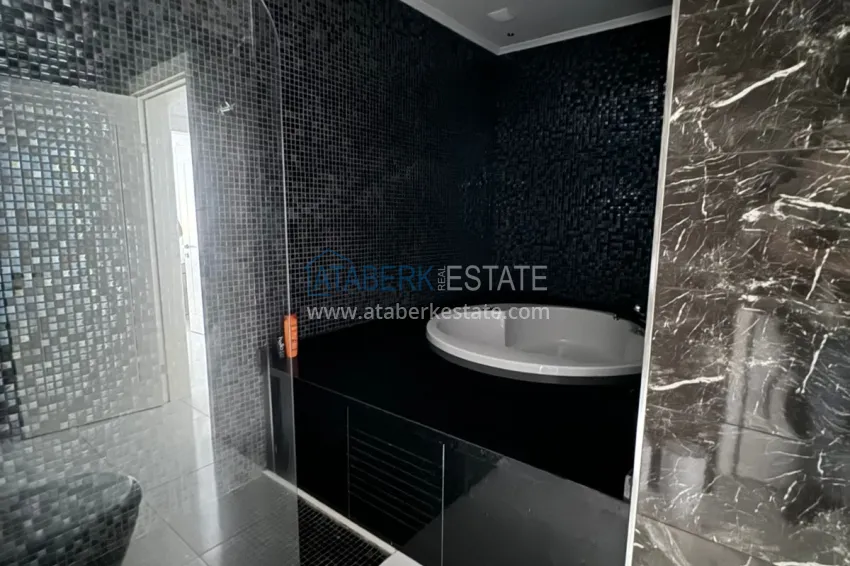 Purchase  2+1 penthouse with new furniture and panoramic views in Alanya, Kargicak district 15 