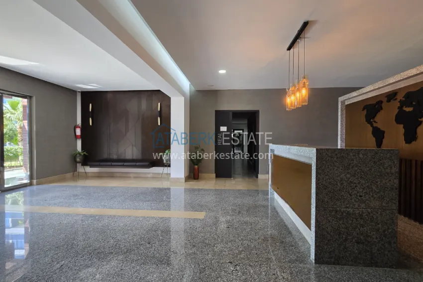 3+1 penthouse with private pool on the terrace in Kargicak - premium class and panoramic views 14 