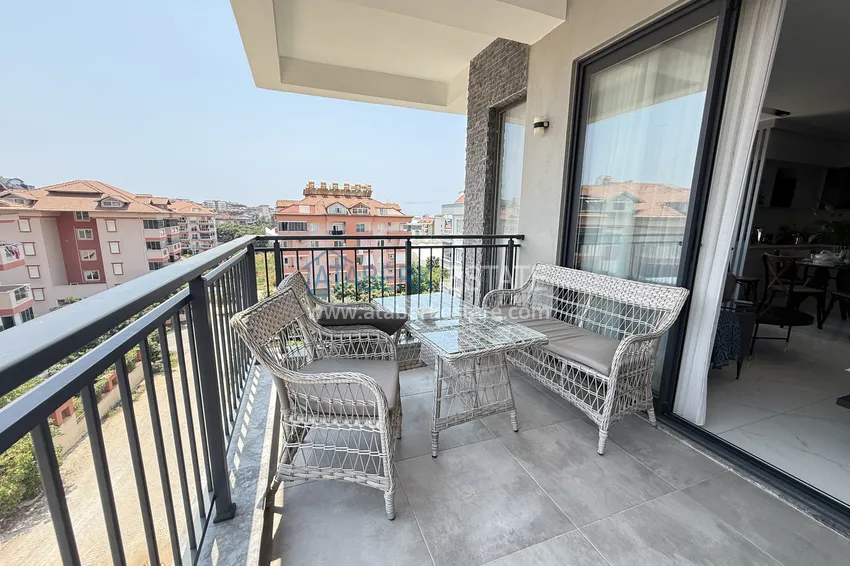 Purchase Furnished 2+1 apartment with mountain views in Alanya, Oba district 16 